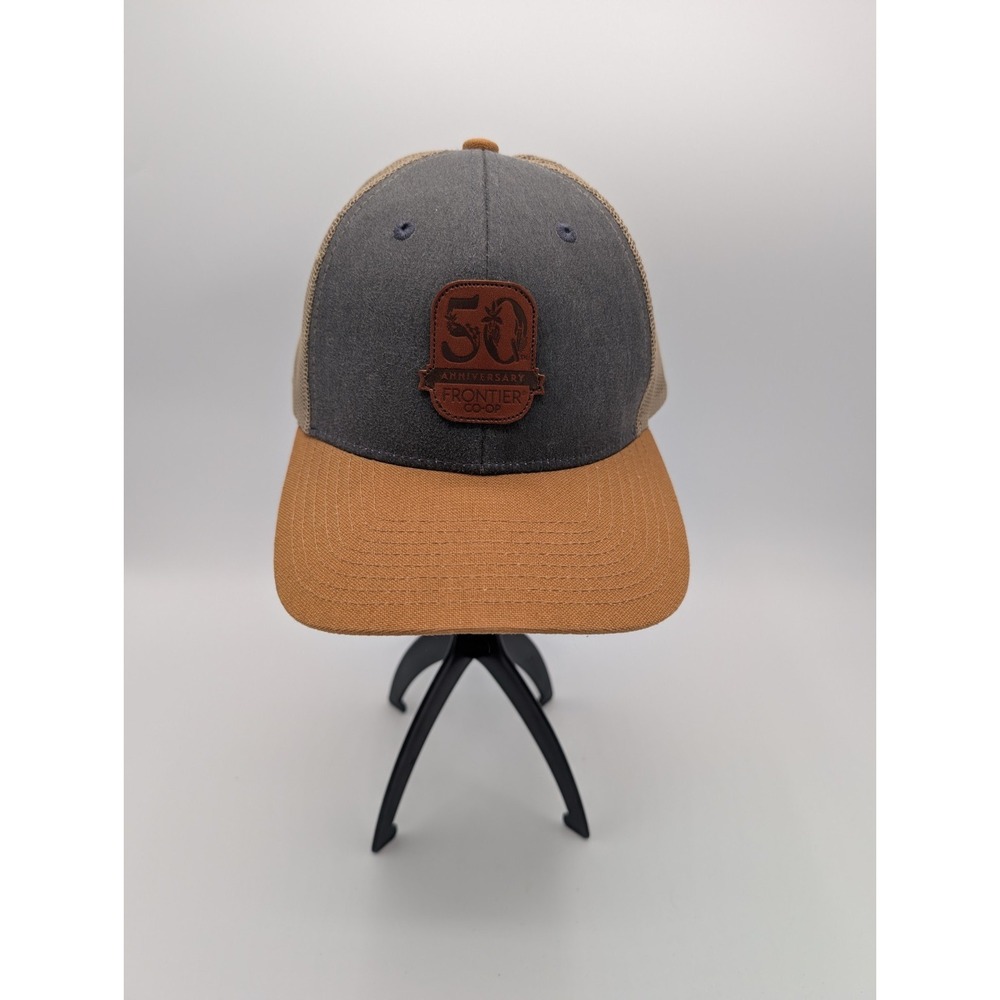 Frontier Co-Op Inc 50th Anniversary Logo Snapback Trucker Hat Cap Adjustable